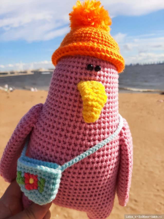 Вязаная игрушка Себастьян