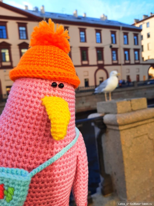 Вязаная игрушка Себастьян (фото 8)