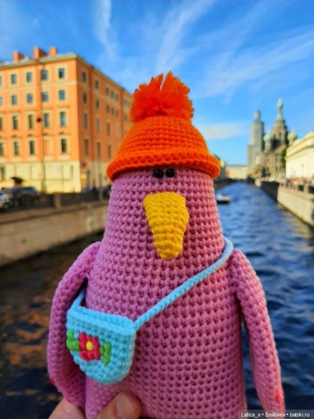 Вязаная игрушка Себастьян (фото 6)