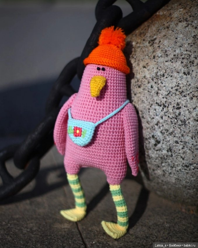 Вязаная игрушка Себастьян (фото 2)