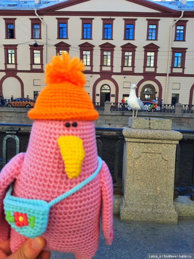 Вязаная игрушка Себастьян (фото 7)