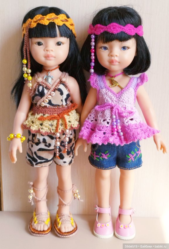 Комплект одежды для кукол Паола Рейна "Амазонка"