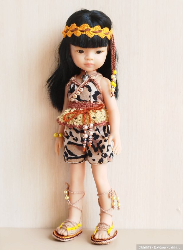Комплект одежды для кукол Паола Рейна "Амазонка" (фото 6)