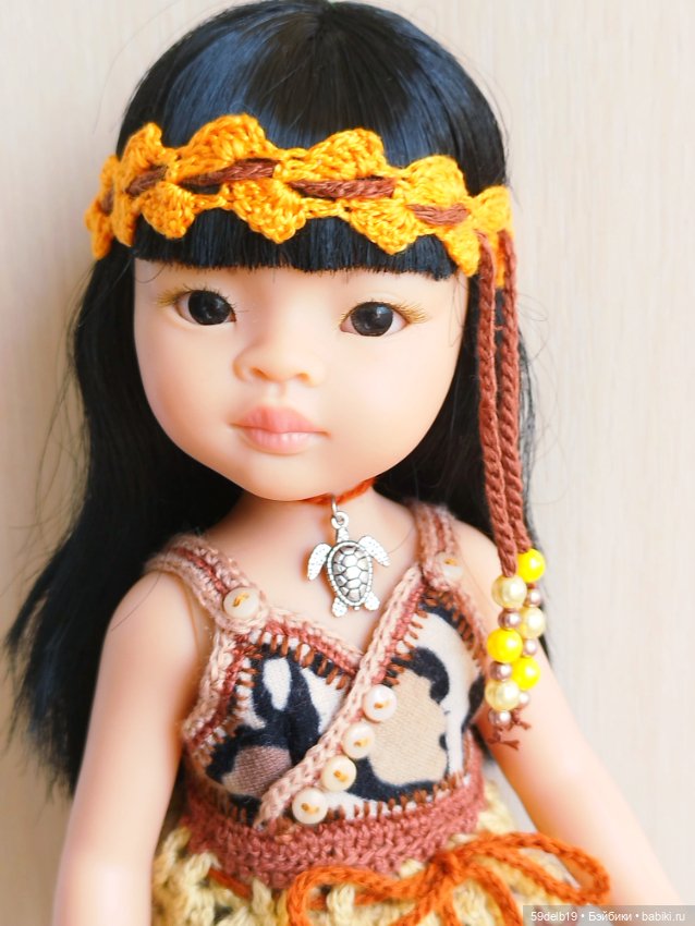 Комплект одежды для кукол Паола Рейна "Амазонка"