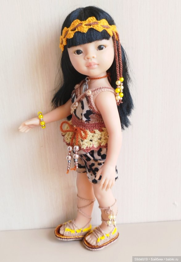 Комплект одежды для кукол Паола Рейна "Амазонка" (фото 7)