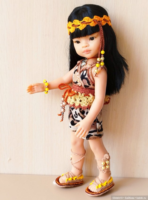 Комплект одежды для кукол Паола Рейна "Амазонка" (фото 9)
