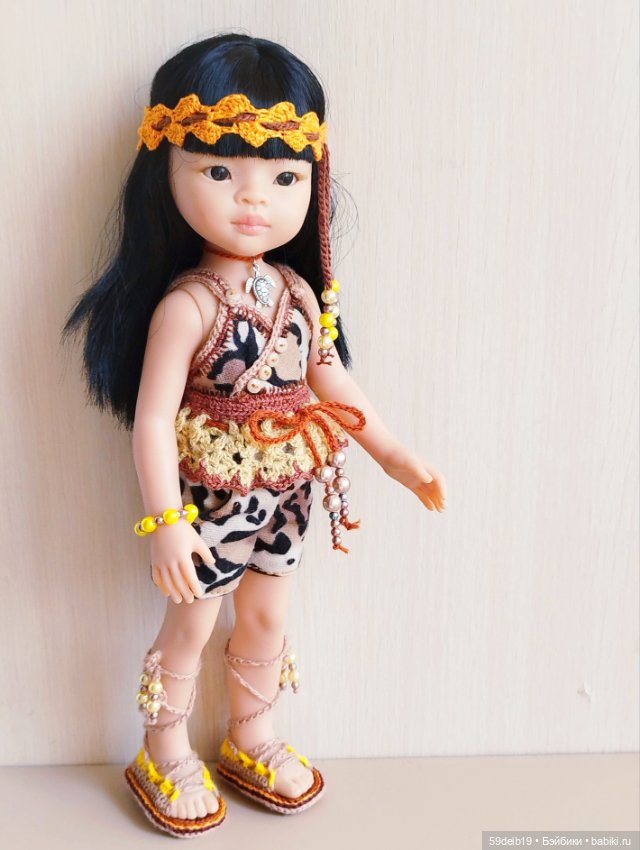 Комплект одежды для кукол Паола Рейна "Амазонка" (фото 5)