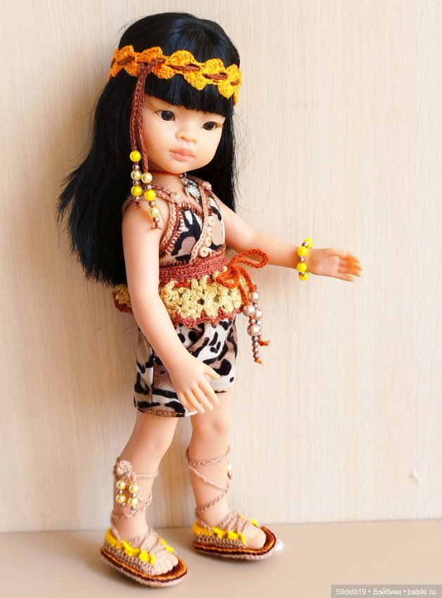 Комплект одежды для кукол Паола Рейна "Амазонка" (фото 3)
