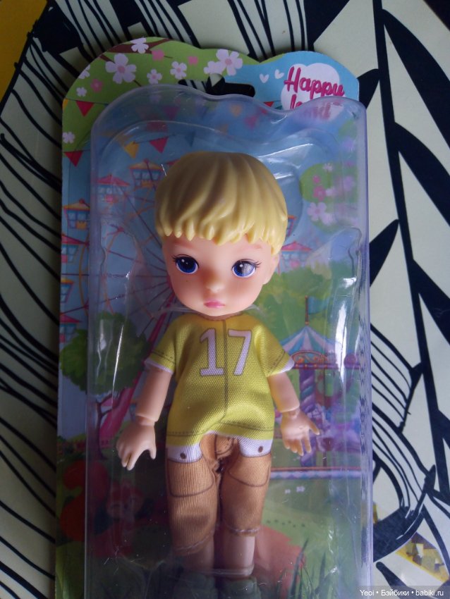 Мальчик (12,5 см) шарнирная кукла от «Funky toys» (фото 2)