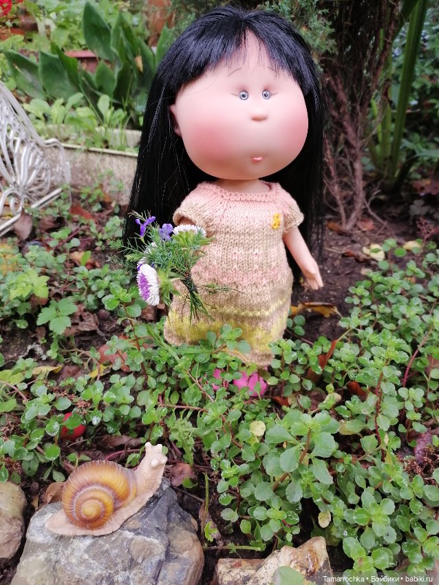 Один день на даче — Куклы Nines d'Onil (Нинес): Миа (Mia)