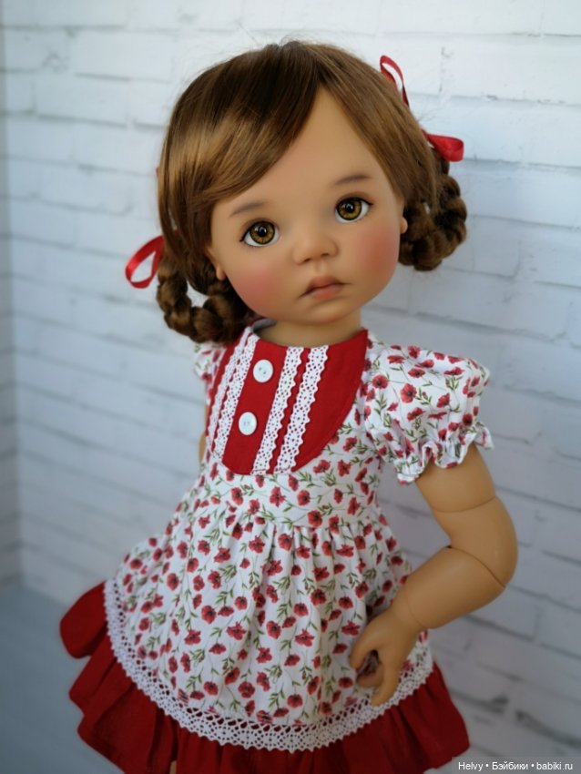Любимая мамина кукла. Третье платье (фото 10)