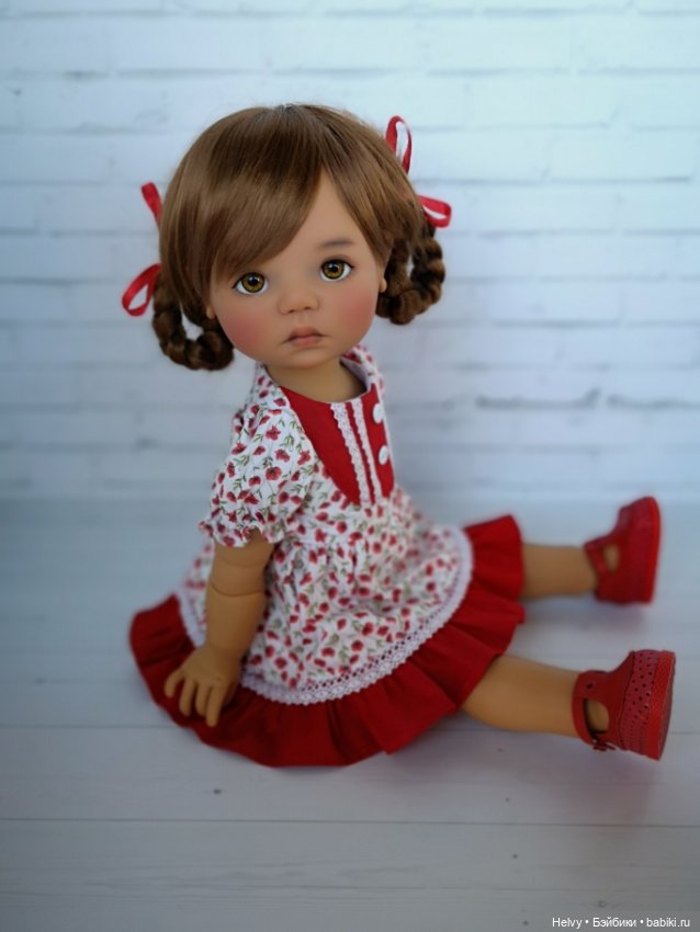 Любимая мамина кукла. Третье платье (фото 4)
