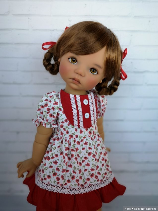 Любимая мамина кукла. Третье платье (фото 8)