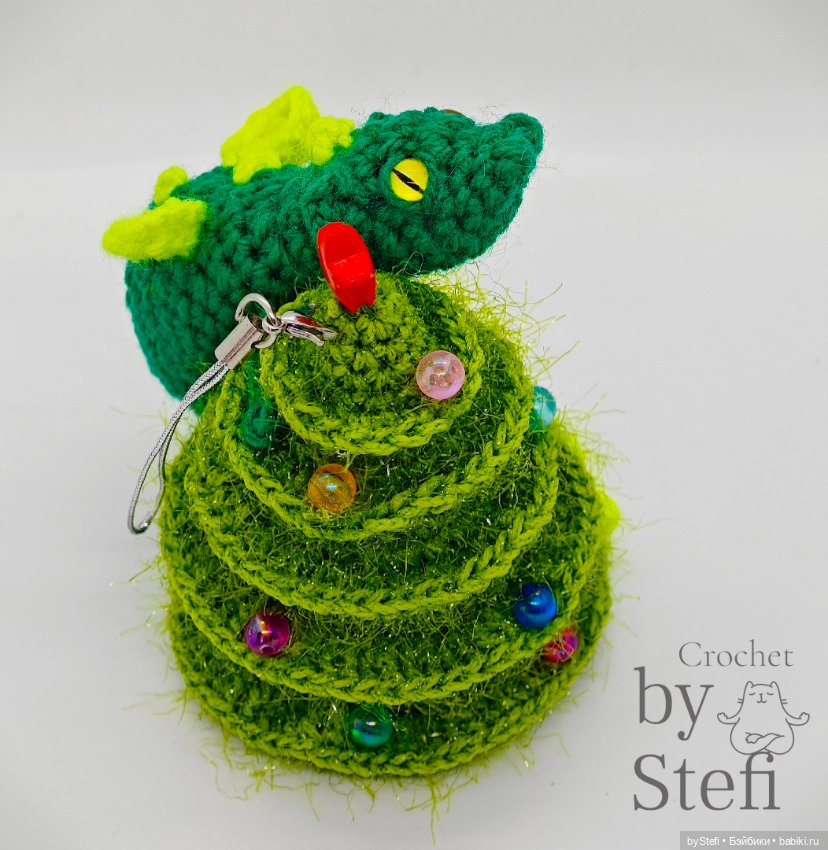 Дракончик на ёлочке Символ 2024