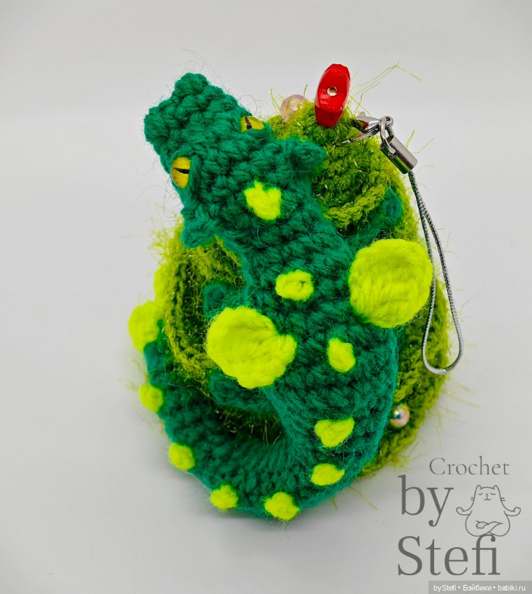 Дракончик на ёлочке Символ 2024