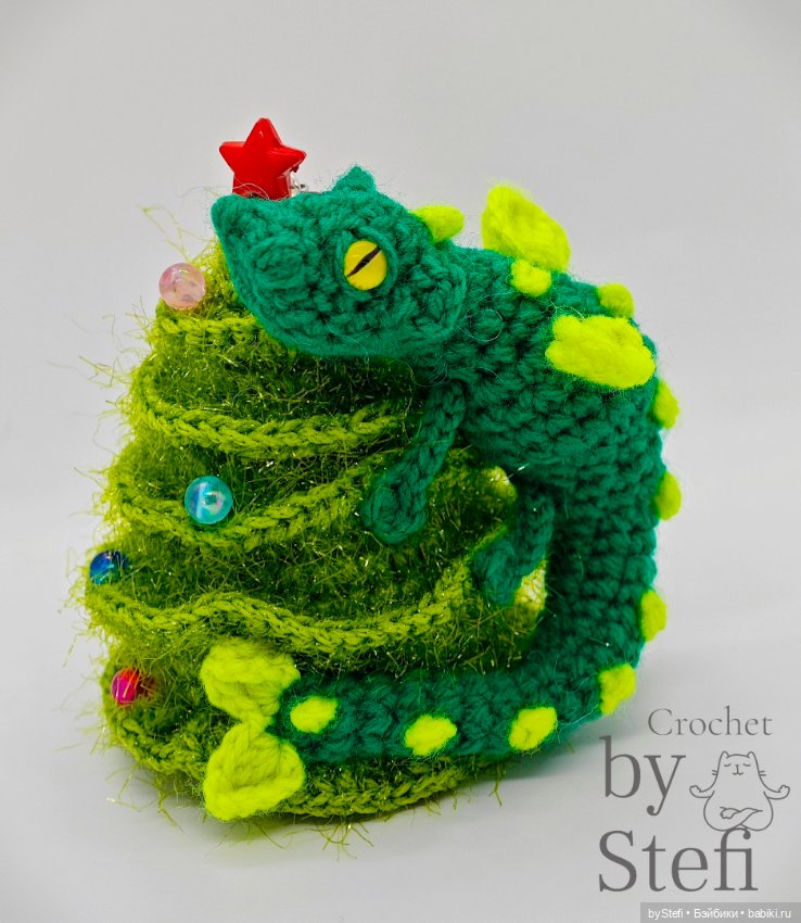 Дракончик на ёлочке Символ 2024 (фото 4)