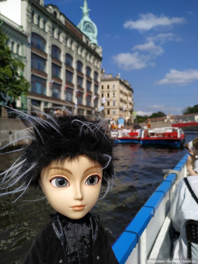 Тило Вольфф по рекам и каналам Санкт-Петербурга