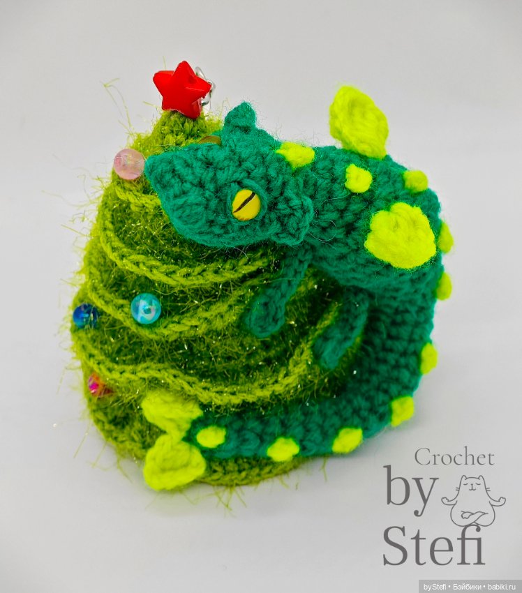 Дракончик на ёлочке Символ 2024 (фото 5)