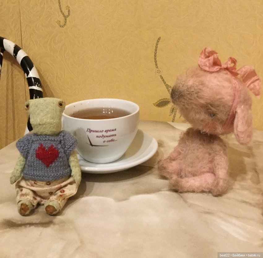 Лягушка Шурка — Авторские мишки Тедди и друзья: фото (фото 6)