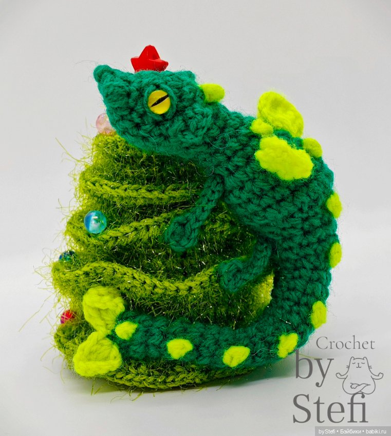 Дракончик на ёлочке Символ 2024 (фото 6)