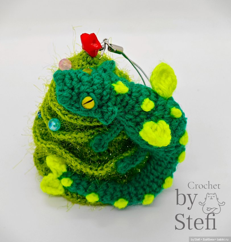 Дракончик на ёлочке Символ 2024 (фото 7)