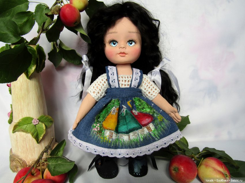 Сестрицы из лоскутка ситца 5." Летняя ночка" последняя куколка темы Лето (фото 2)