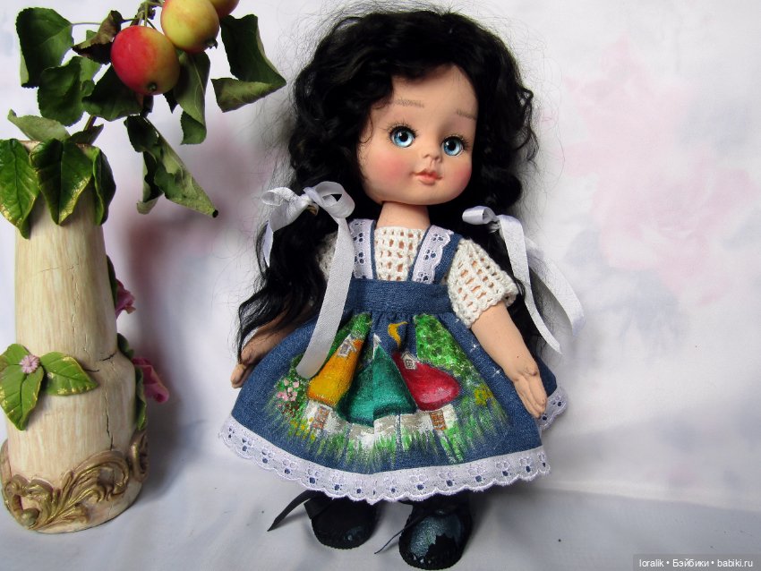 Сестрицы из лоскутка ситца 5." Летняя ночка" последняя куколка темы Лето (фото 3)