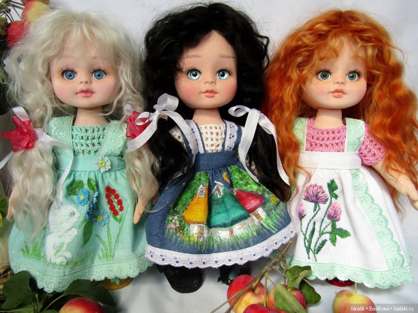 Сестрицы из лоскутка ситца 5." Летняя ночка" последняя куколка темы Лето