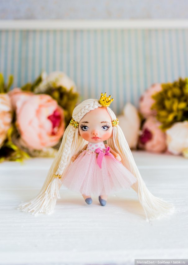 Маленькая принцесса Эмми — Авторские миниатюрные куклы: лепка