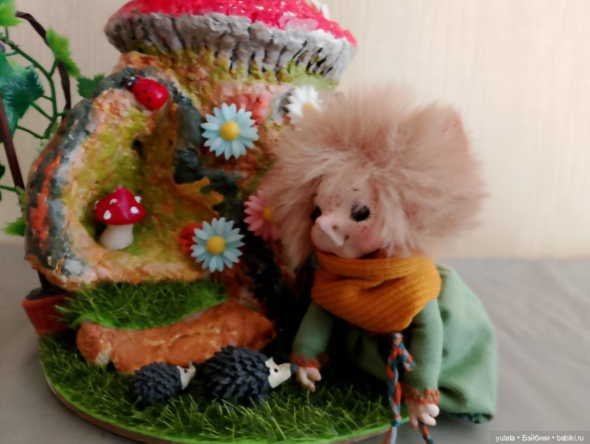 Аушка и Аюшка — Домашние фото авторских кукол: личные коллекции (фото 7)