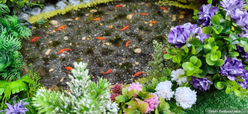 Пруд для кукольных фотосессий (фото 4)