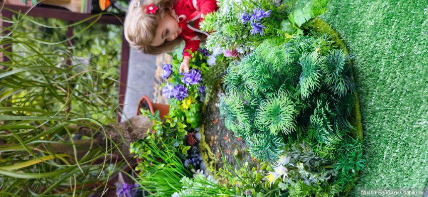 Пруд для кукольных фотосессий