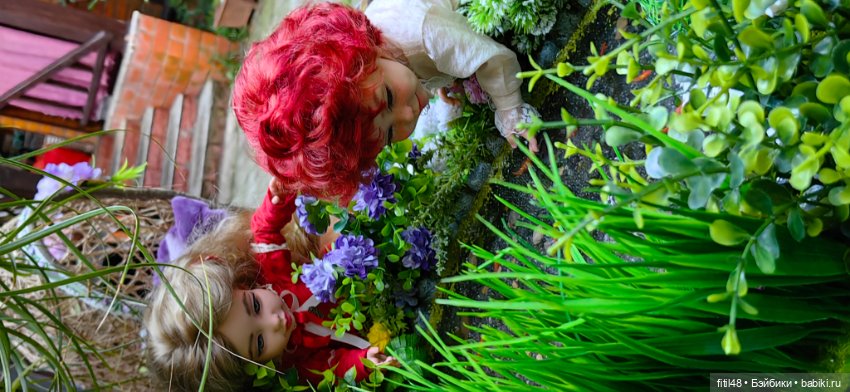 Пруд для кукольных фотосессий