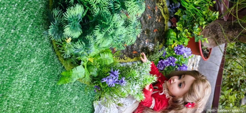 Пруд для кукольных фотосессий