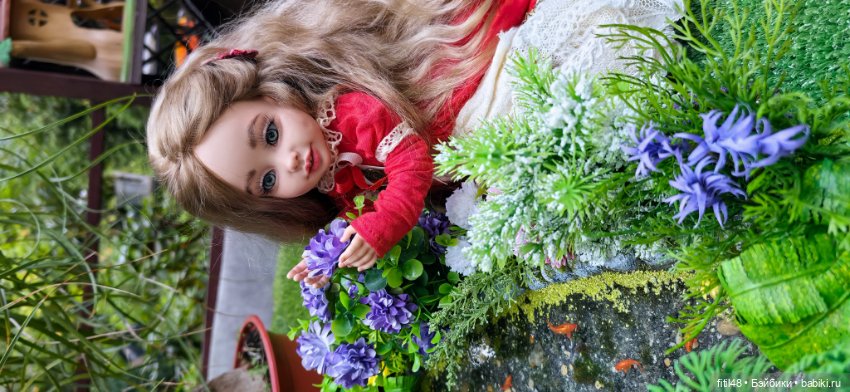 Пруд для кукольных фотосессий