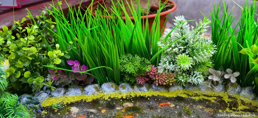 Пруд для кукольных фотосессий