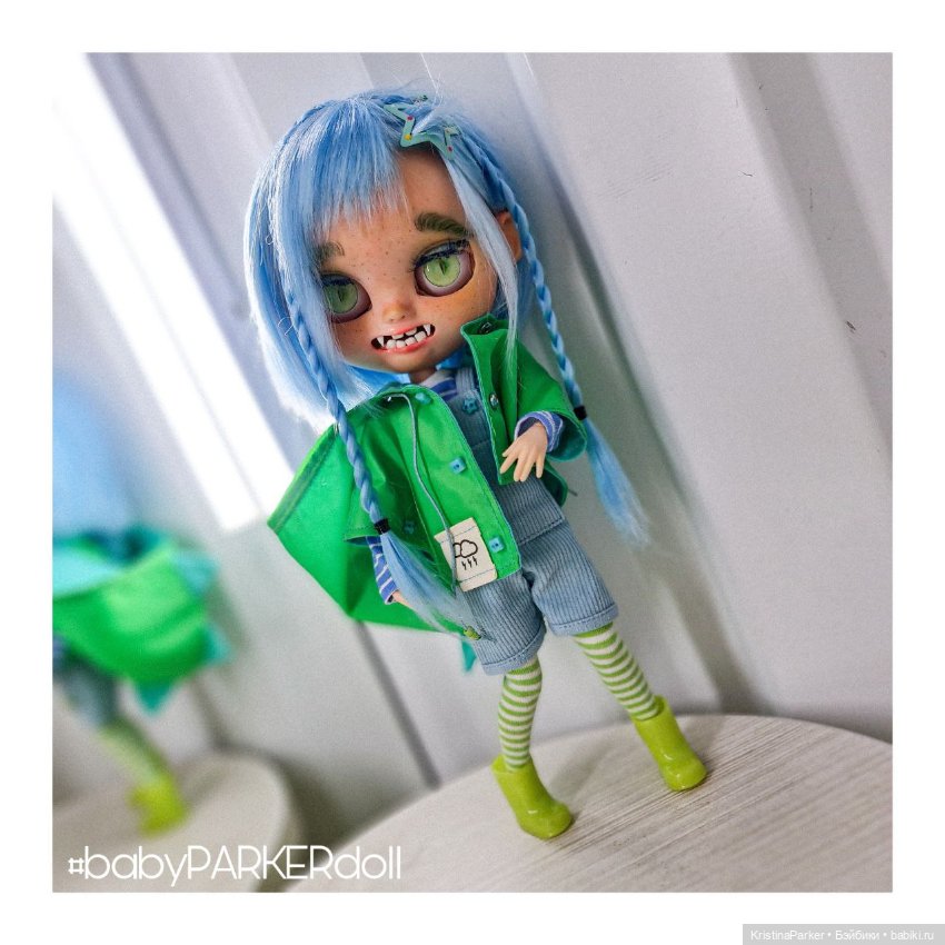 ДиноЗавря Кастом #9 — Куклы Blythe (Блайз) ООАК: кастом (фото 6)