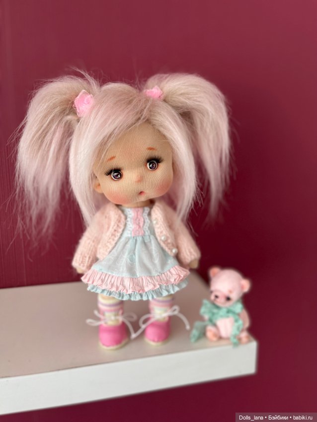 Интерьерная текстильная кукла