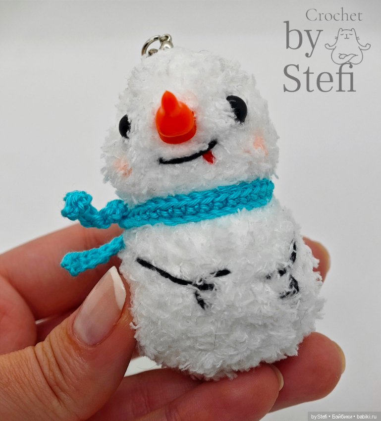 Покажу плюшевую малявку - вязанная игрушка