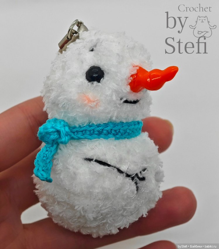 Покажу плюшевую малявку - вязанная игрушка (фото 4)
