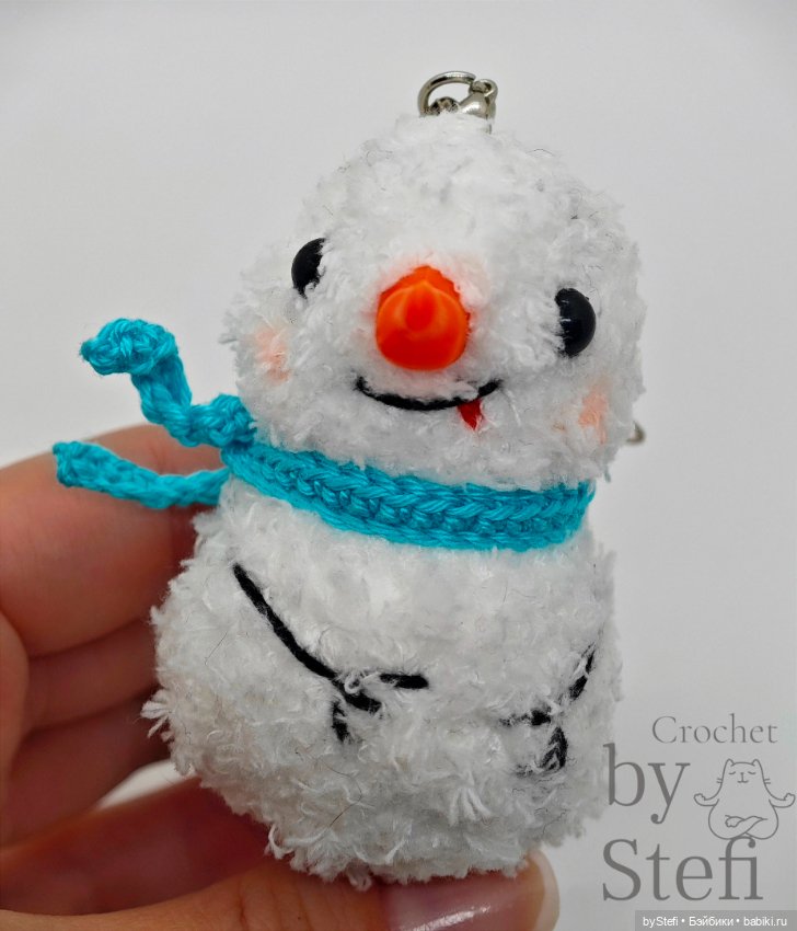 Покажу плюшевую малявку - вязанная игрушка (фото 6)