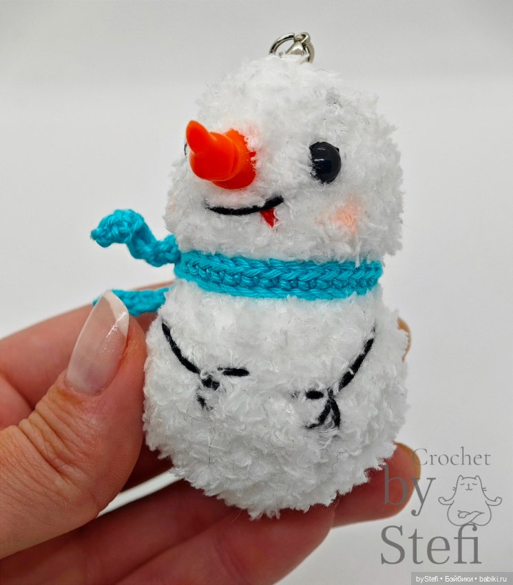Покажу плюшевую малявку - вязанная игрушка (фото 2)