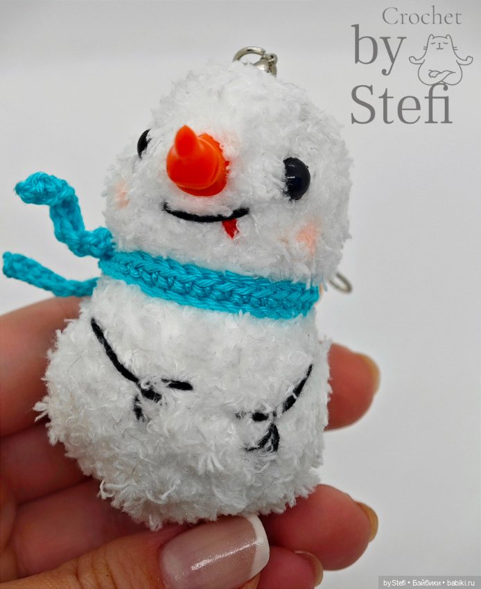 Покажу плюшевую малявку - вязанная игрушка (фото 7)