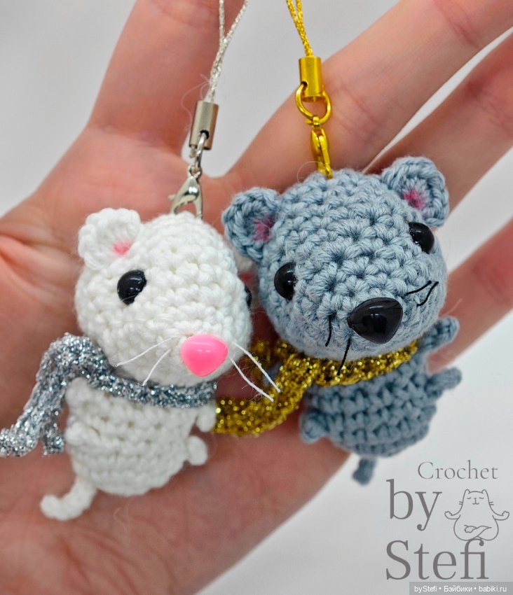 МышИцы - вязанные игрушки (фото 4)