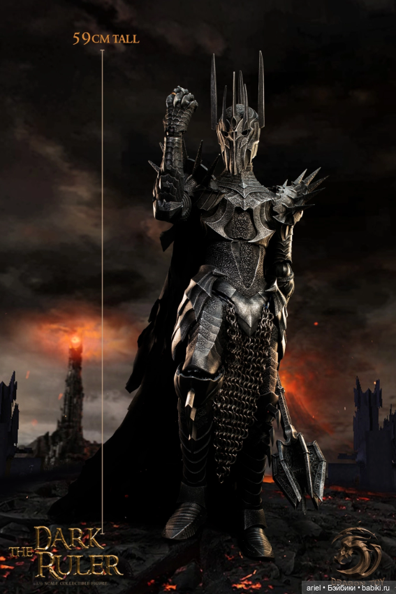 Dragon Play анонсировали фигурку Саурона под кодовым названием "The Dark Ruler" (фото 6)