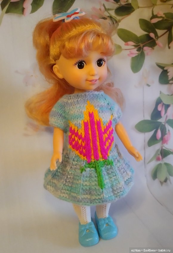 Большой цветок для маленькой Оливии