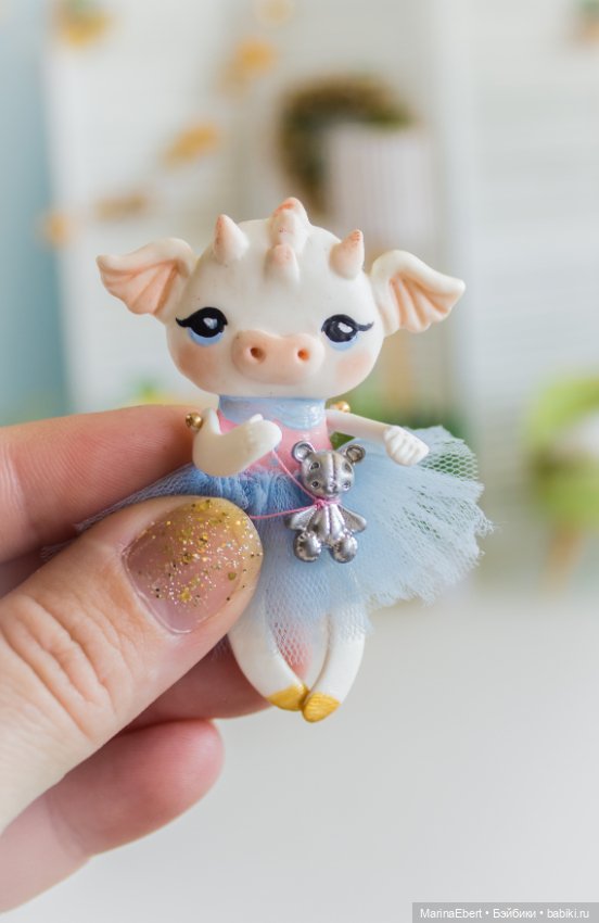 Дракошка — Лепка авторских игрушек и папье