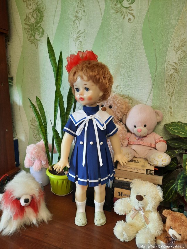 Люба/Нина с клеймом "слоник" Размышления о подобных куколках докругозоровского периода