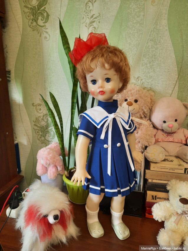 Люба/Нина с клеймом "слоник" Размышления о подобных куколках докругозоровского периода