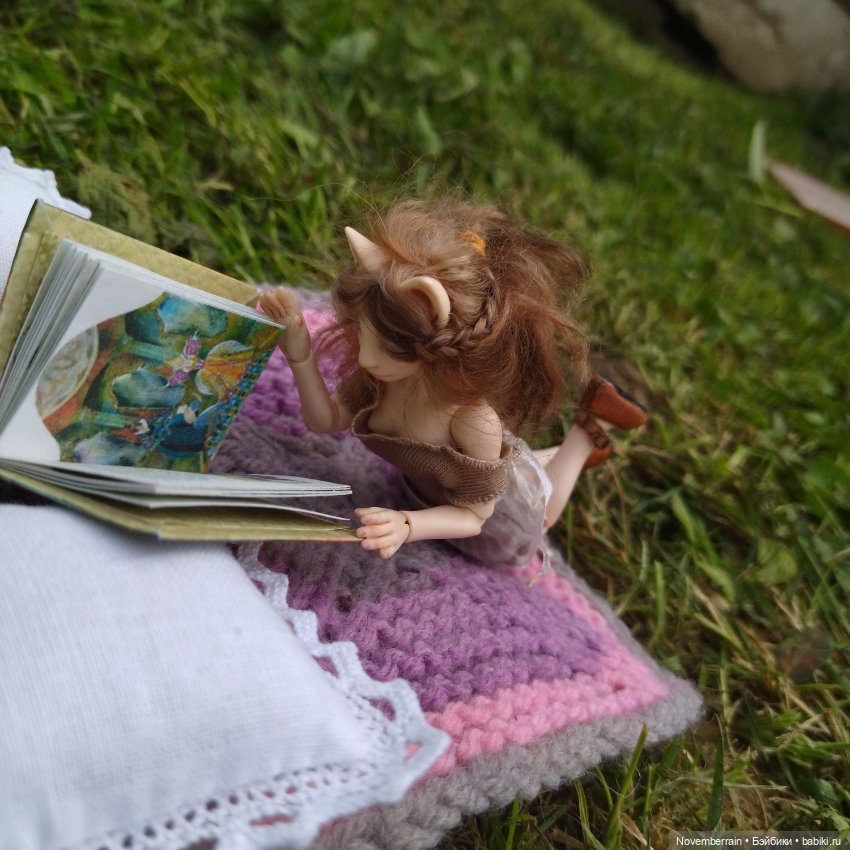 А поехали на дачу — Домашние фото авторских кукол: личные коллекции